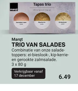 Aanbieding: Tapas trio