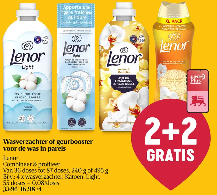 Promotie: Wasverzachter of geurbooster voor de was in parels