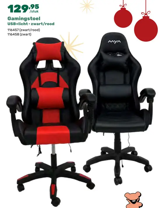 Promotie: Gamingstoel