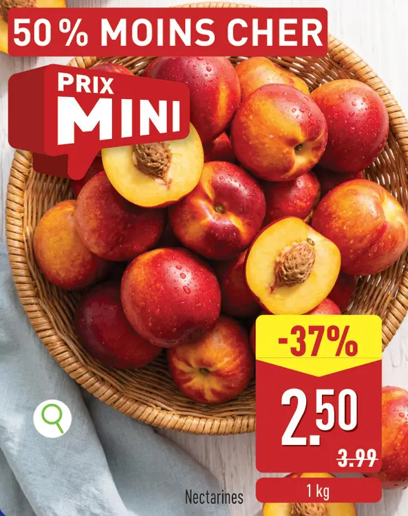 Offre: Nectarines