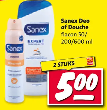 Aanbieding: Sanex Deo of Douche