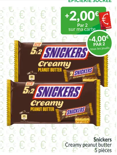 Offre: Snickers