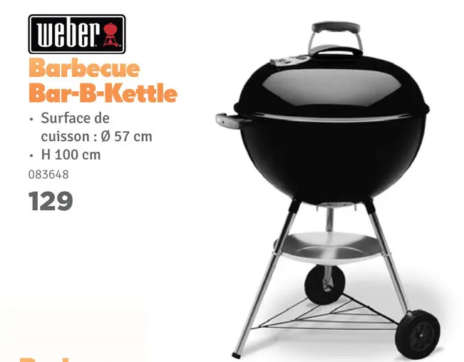 Offre: Barbecue Bar-B-Kettle