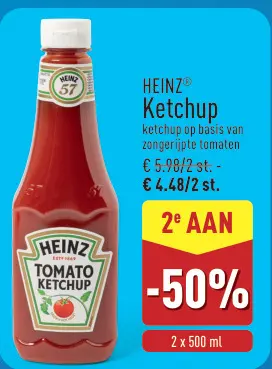 Promotie: Ketchup