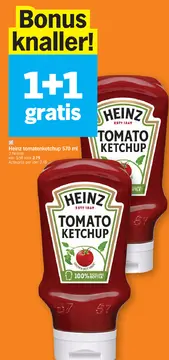 Aanbieding: Heinz tomatenketchup