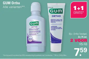 Aanbieding: GUM Ortho