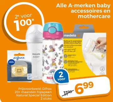 Aanbieding: Alle A-merken baby accessoires en mothercare