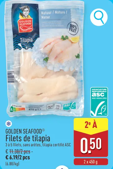 Offre: Filets de tilapia
