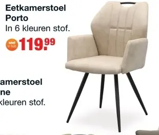 Aanbieding: Eetkamerstoel Porto