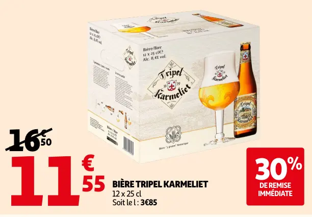 Promotie: Bière Tripel