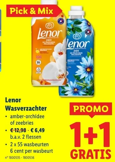 Promotie: Wasverzachter