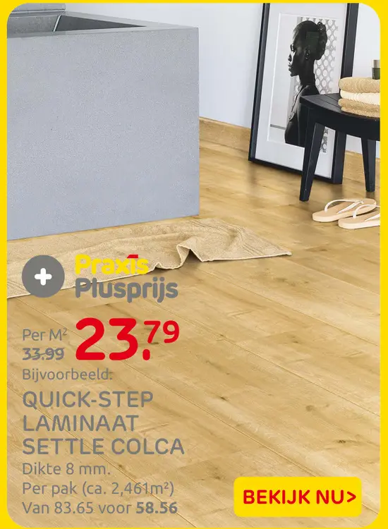 Aanbieding: Laminaat settle colca