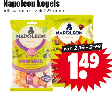 Aanbieding: Napoleon kogels