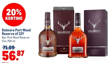 Aanbieding: Dalmore Port Wood Reserve of 12Y