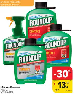 Offre: Gamme Roundup