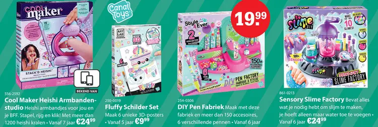 Aanbieding: Fluffy schilder set