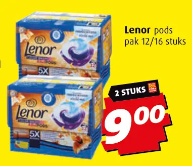 Aanbieding: Lenor pods