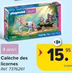 Offre: Calèche des licornes
