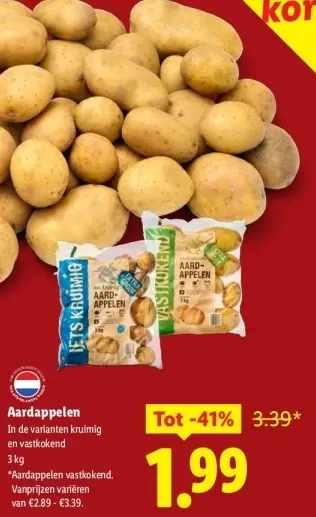 Aanbieding: Aardappelen