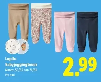 Aanbieding: Lupilu Babyjoggingbroek