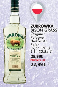 Aanbieding: ZUBROWKA BISON GRASS