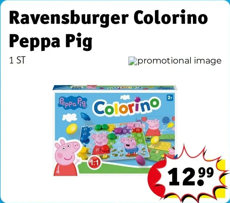 Aanbieding: Colorino Peppa Pig