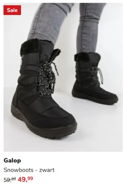 Promotie: Snowboots