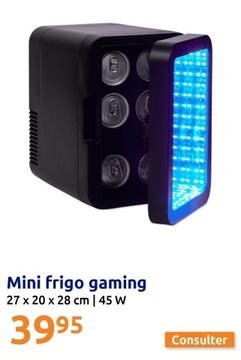 Offre: Mini frigo gaming