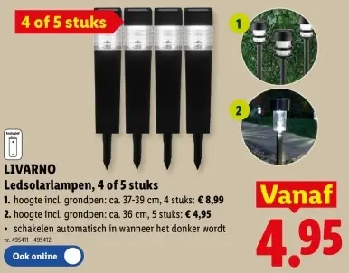 Promotie: Ledsolarlampen