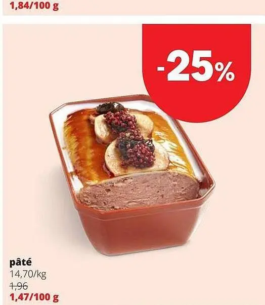Offre: Pâté