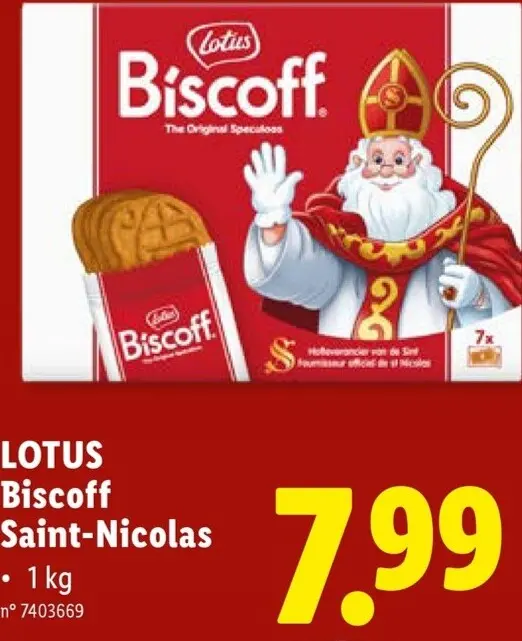 Offre: Biscoff Saint-Nicolas
