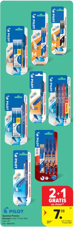 Offre: Gamme Frixion