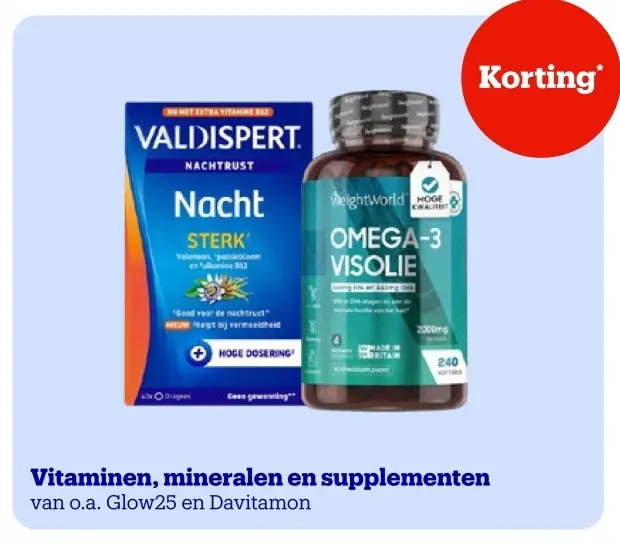 Aanbieding: Vitaminen, mineralen en supplementen