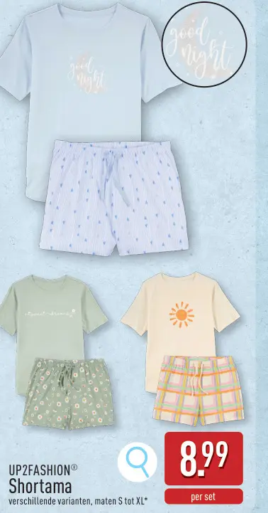 Promotie: Pyjashort