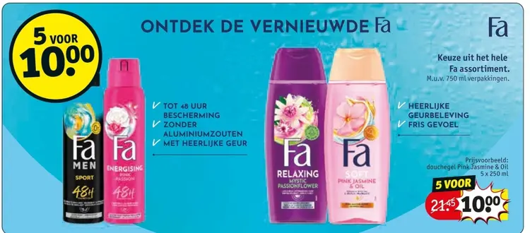 Aanbieding: Fa assortment