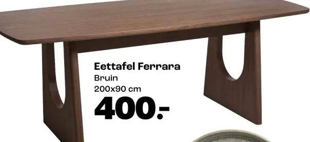 Promotie: Eettafel Ferrara