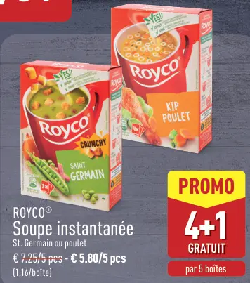 Offre: Soupe instantanée