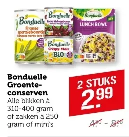 Aanbieding: Bonduelle Groenteconserven
