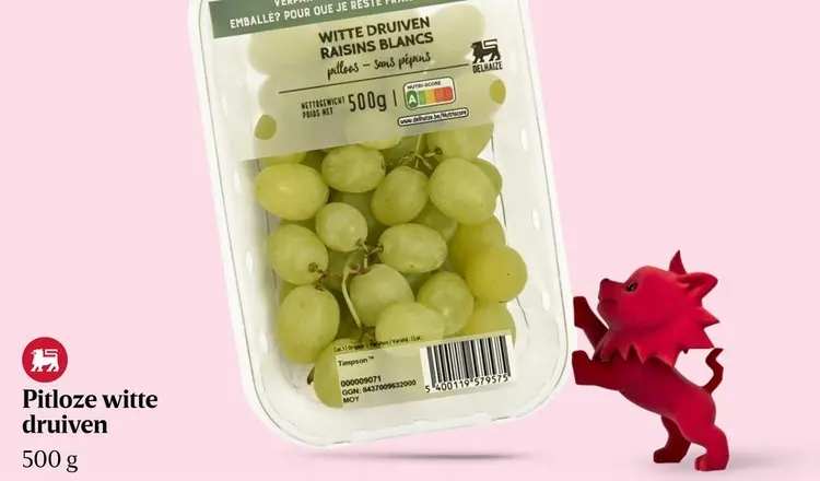Promotie: Pitloze witte druiven