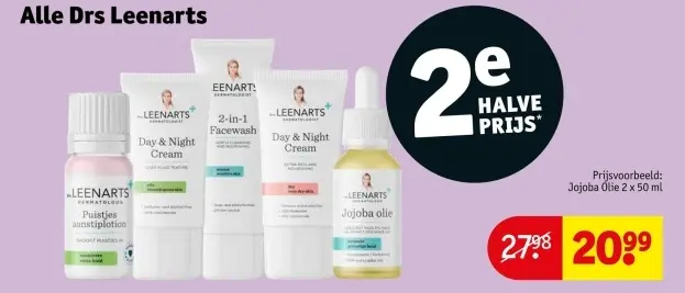 Aanbieding: Drs Leenarts Jojoba olie