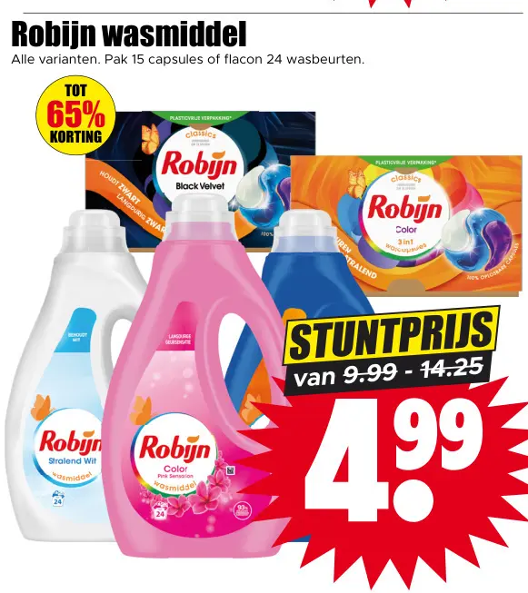 Aanbieding: wasmiddel