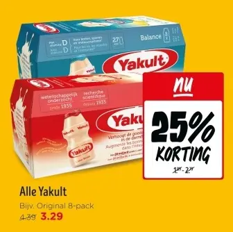 Aanbieding: Alle Yakult