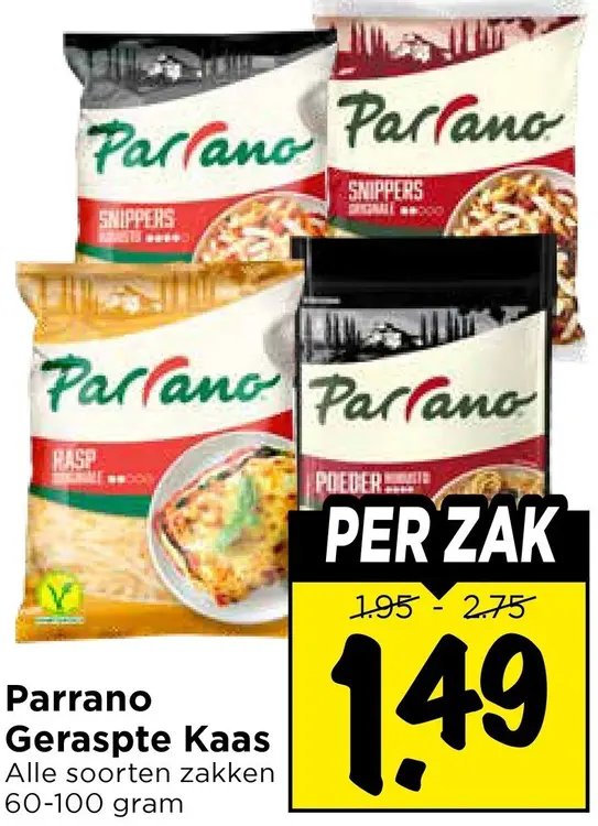Aanbieding: Geraspte Kaas