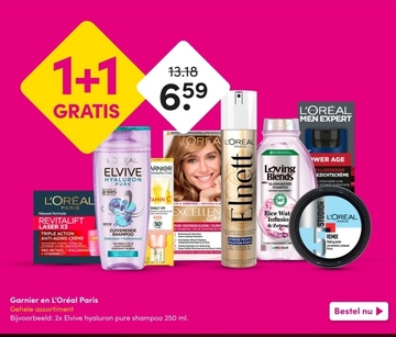 Aanbieding: Garnier en L'Oréal Paris