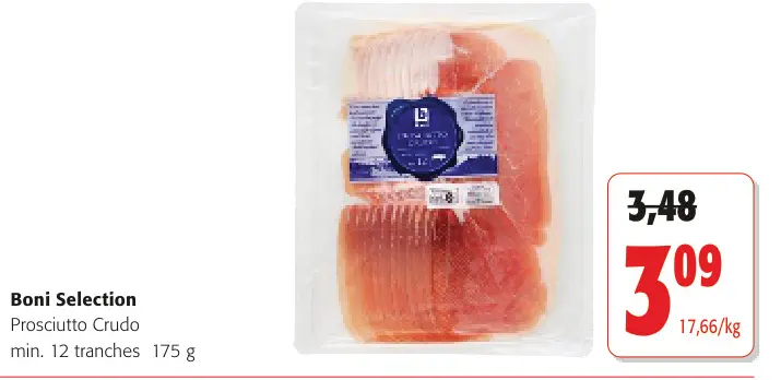 Offre: Prosciutto Crudo