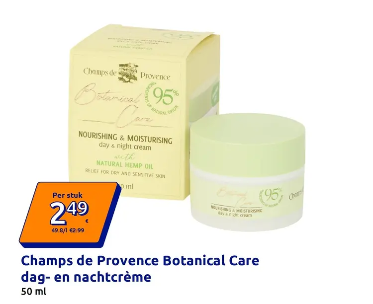 Promotie: Champs de Provence Botanical Care dag- en nachtcrème