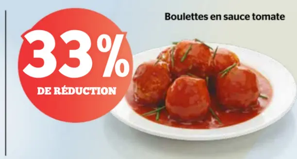 Offre: Boulettes en sauce tomate