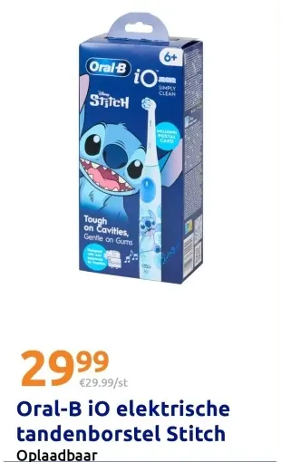 Aanbieding: Oral-B iO elektrische tandenborstel Stitch