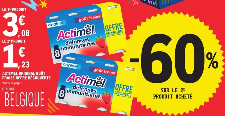 Offre: Original goût fraise offre découverte