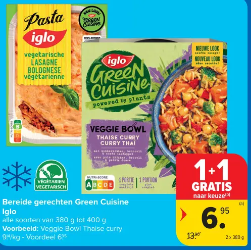 Promotie: Bereide gerechten Green Cuisine